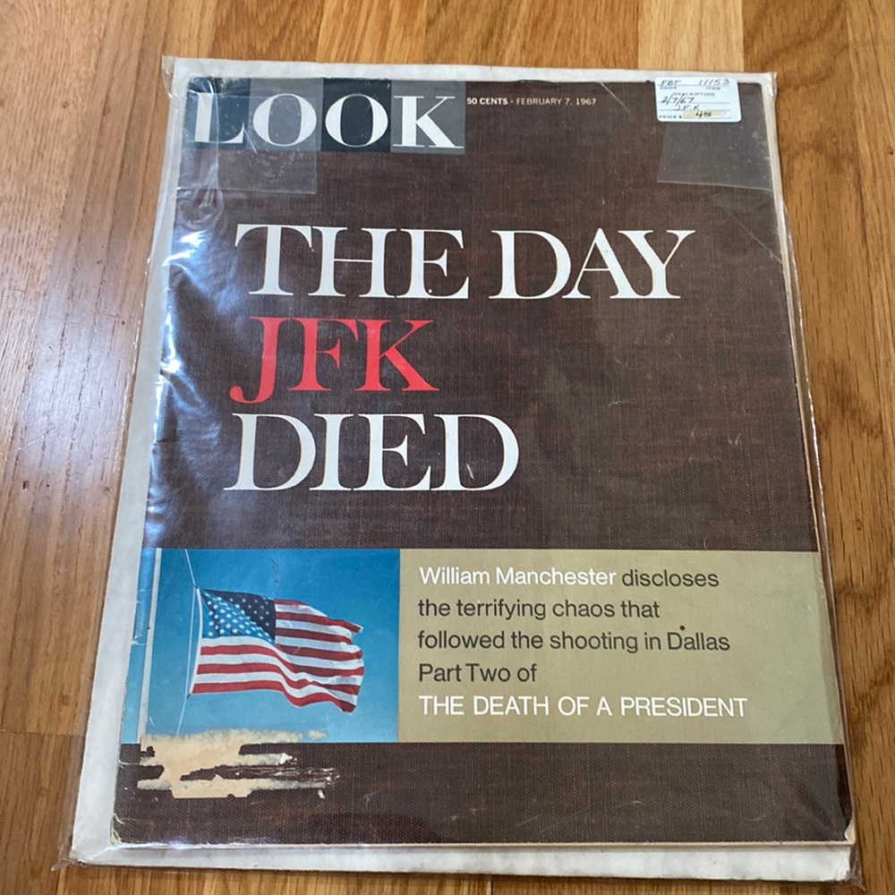 Vintage Look February 7, 1967 - THE DAY JFK DIED